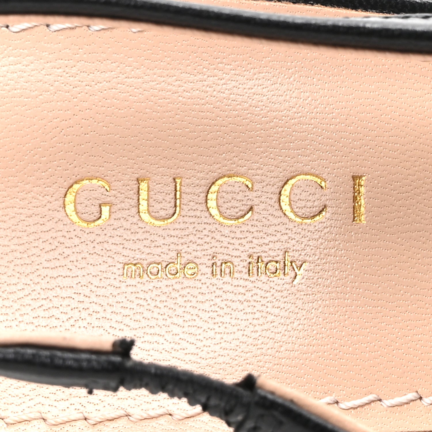 Gucci Malaga Kid Horsebit Erin 105mm Slingback Pumps 37.5 Black 8 of 10