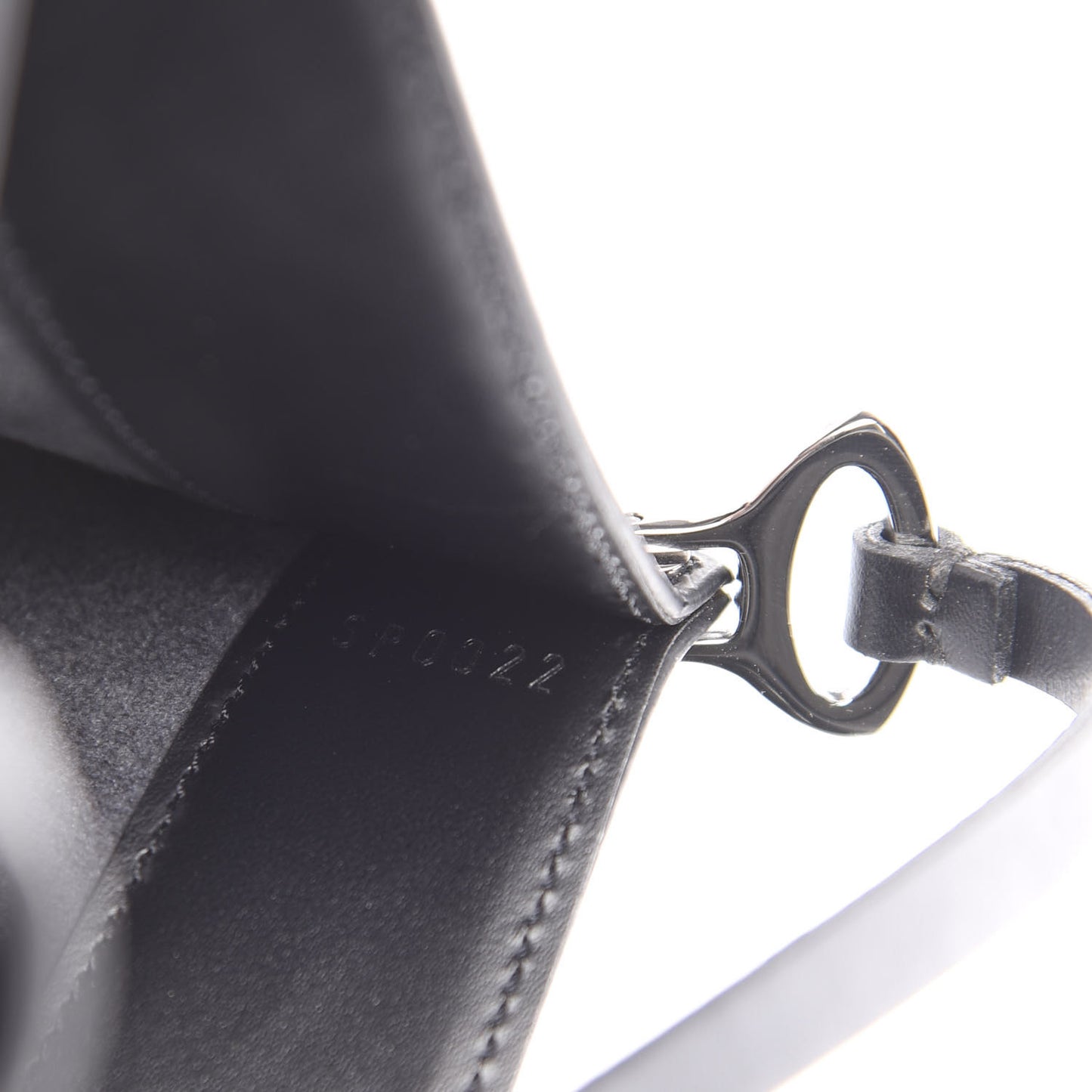 Epi Demi Lune Pochette Black