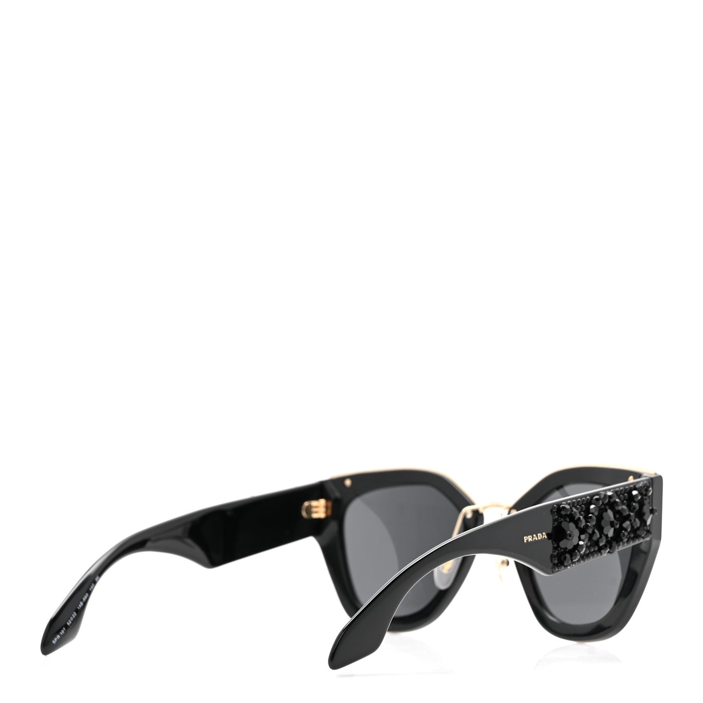 Acetate Bead Sunglasses SPR 10T Black