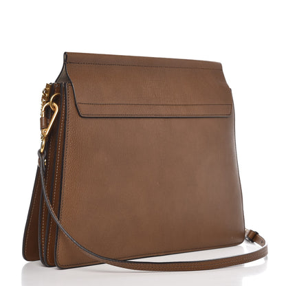 Chloe Goatskin Medium Faye Shoulder Bag Woody Khaki 3 of 7