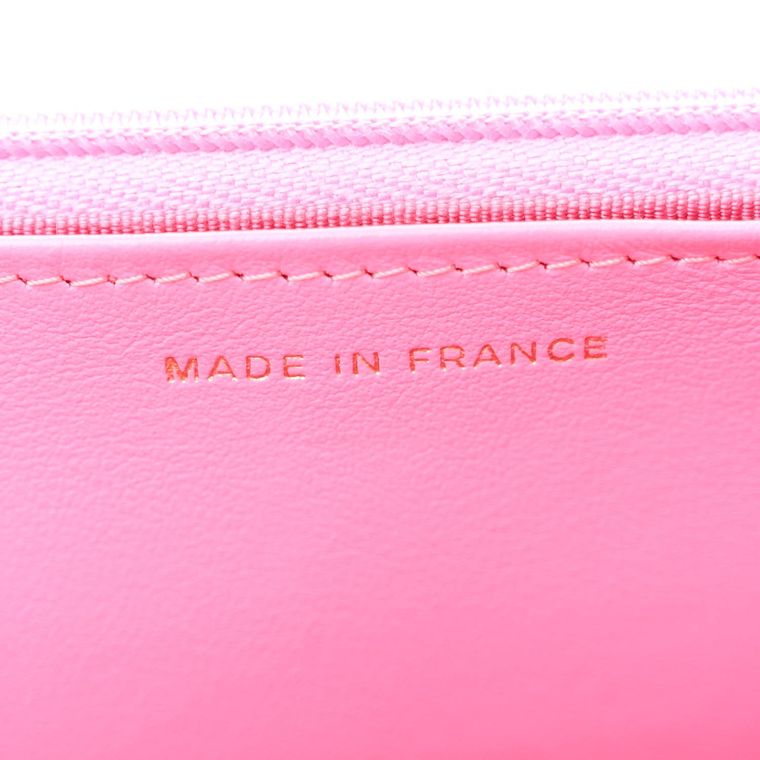 Chanel Caviar Quilted Wallet on Chain WOC Pink 7 of 13