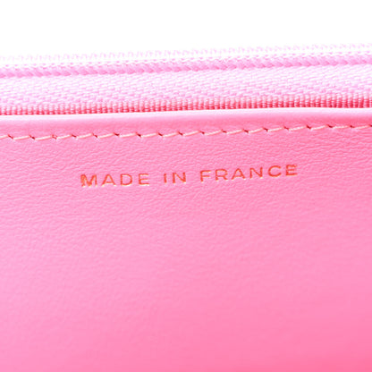 Chanel Caviar Quilted Wallet on Chain WOC Pink 7 of 13