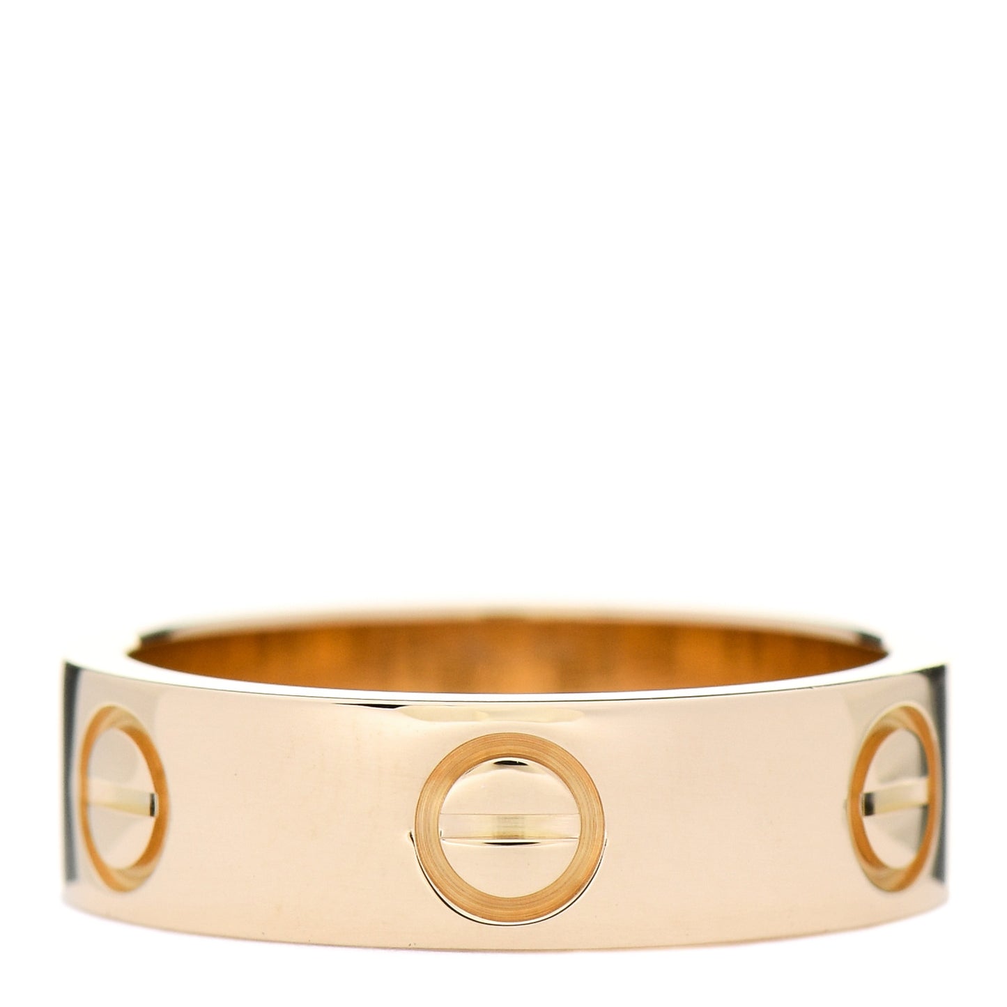 18K Yellow Gold 5.5mm LOVE Ring 51 5.75