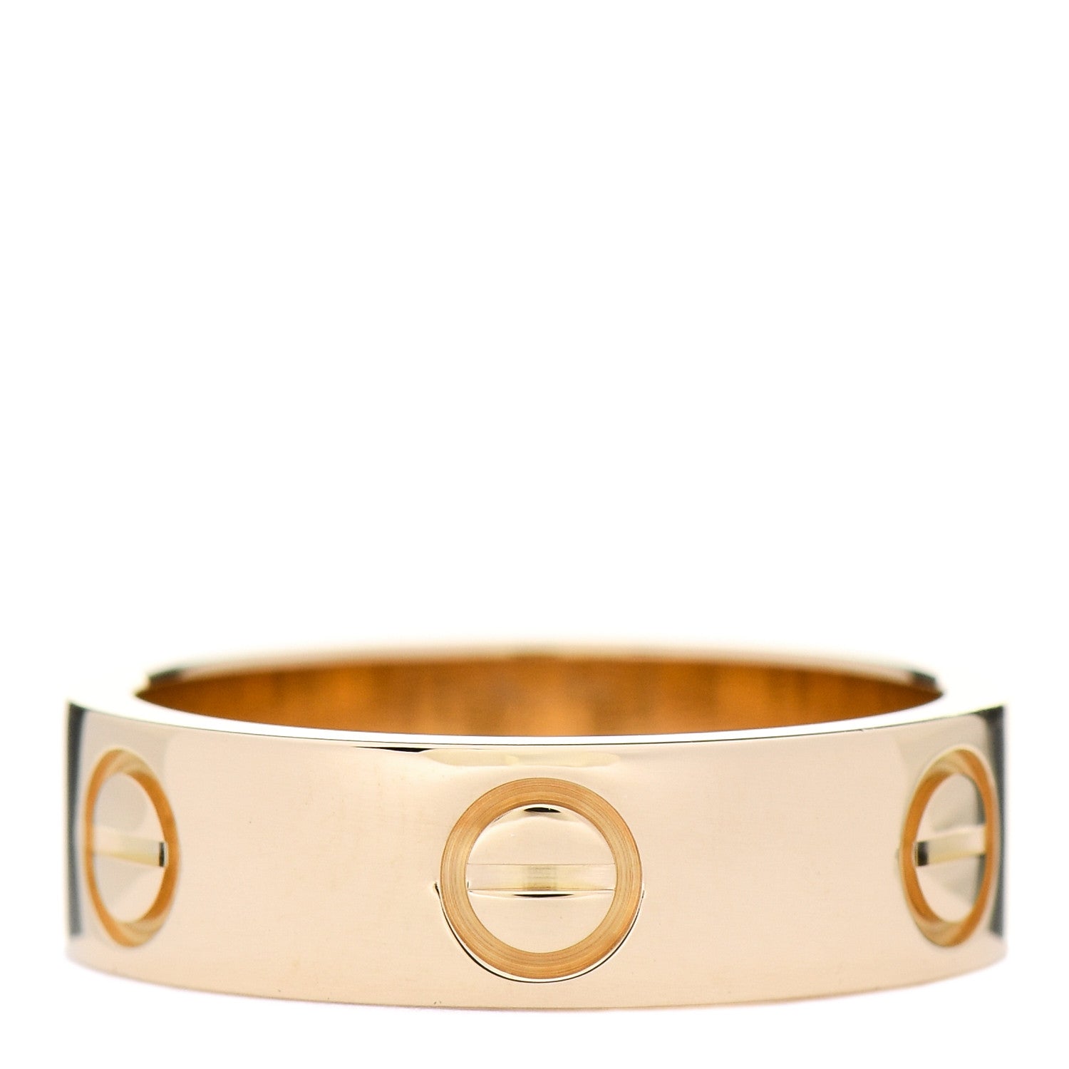 Cartier 18K Yellow Gold 5.5mm LOVE Ring 51 5.75 3 of 4