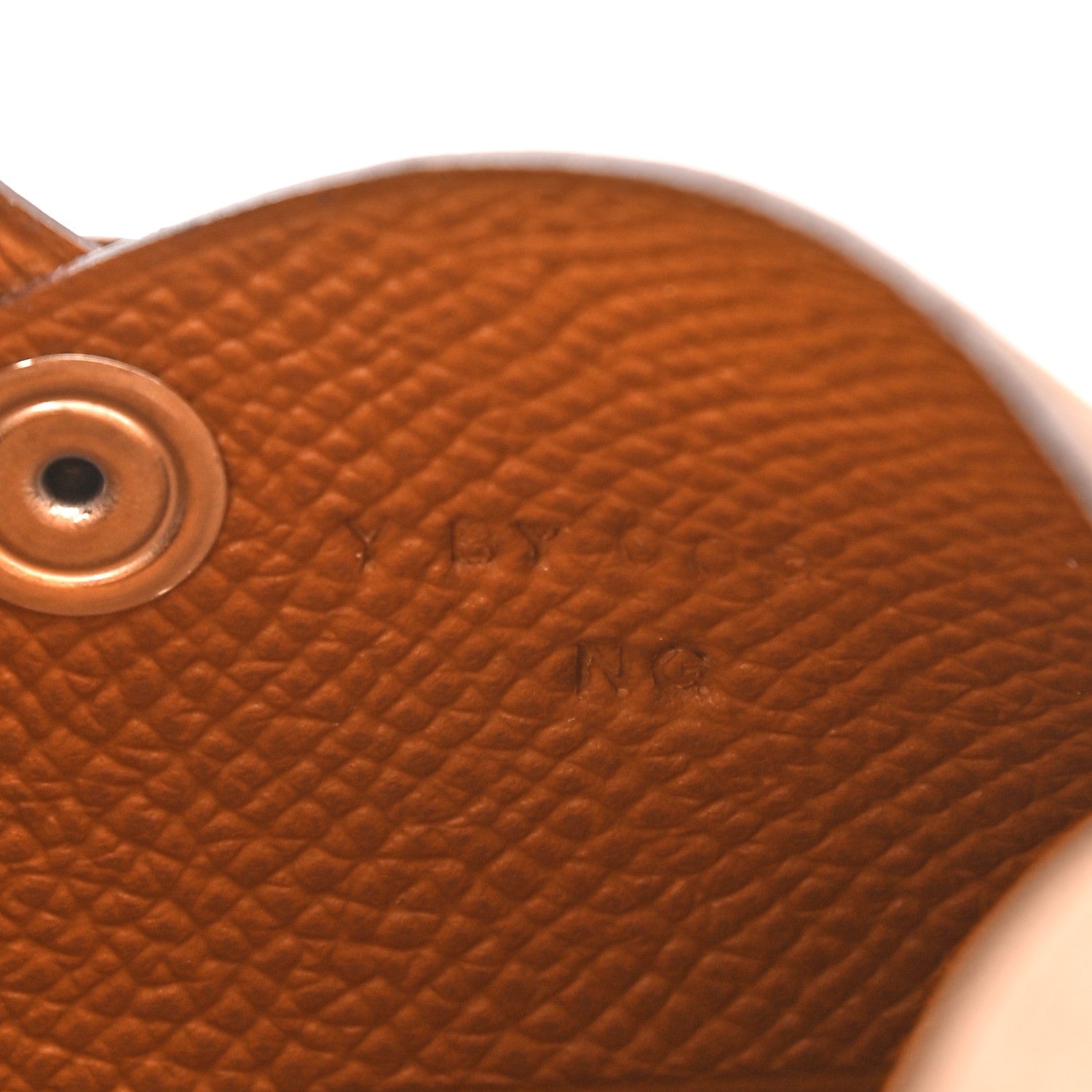 Hermes Epsom Calvi Card Case Gold 7 of 10