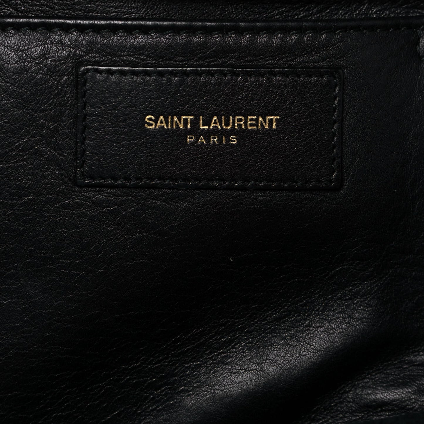 Calfskin Small Classic Y Cabas Black