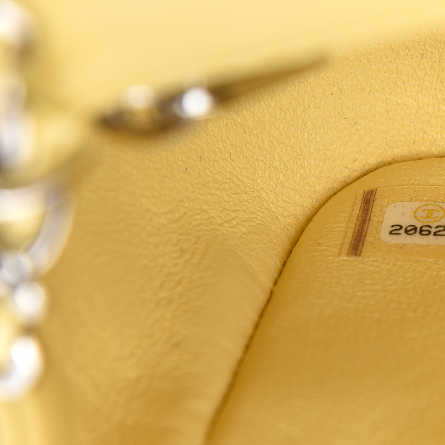 Chanel Patent Quilted Mini Rectangular Flap Yellow 9 of 11