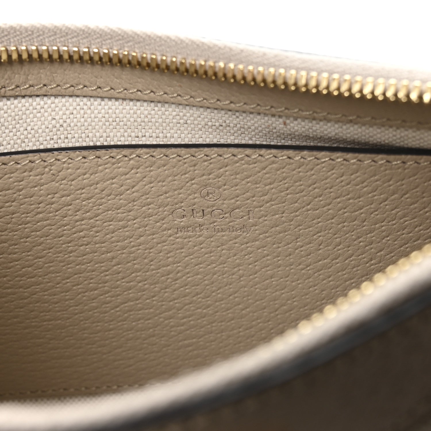 Gucci GG Supreme Monogram Textured Dollar Calfskin Small Ophidia Hobo Beige Mystic White Oatmeal 11 of 21