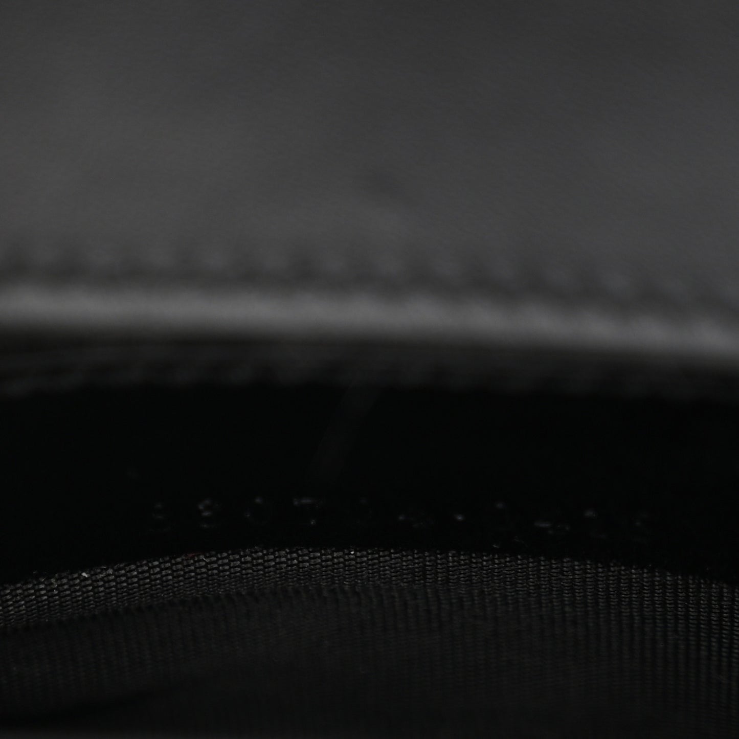 Shiny Calfskin Small Bamboo Night Bag Black