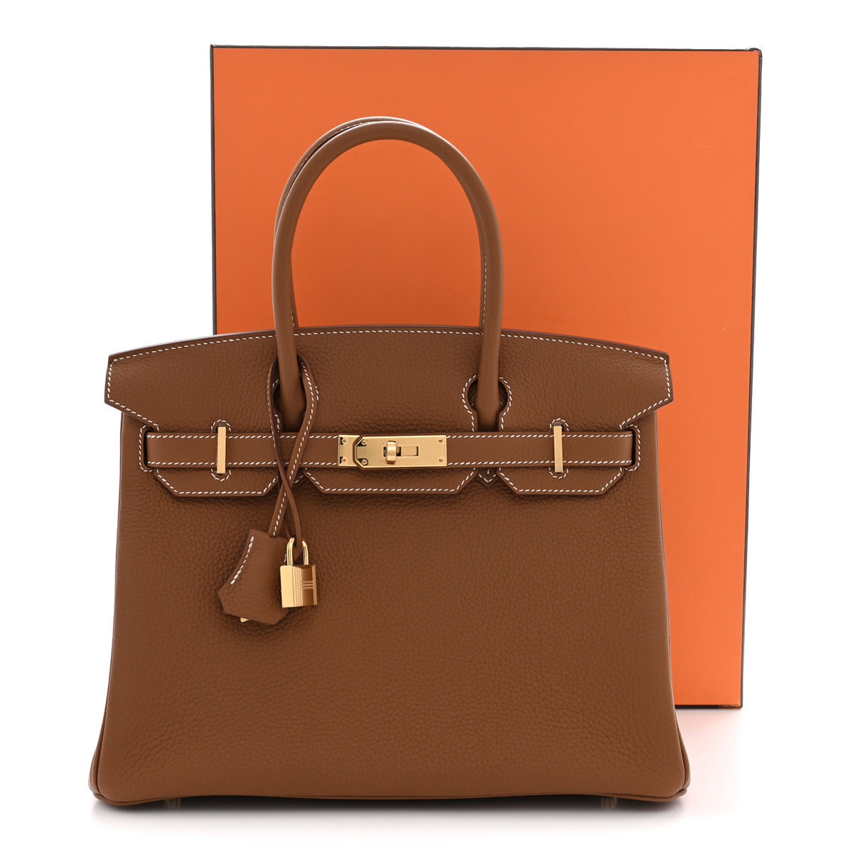 Togo Birkin 25 Gold