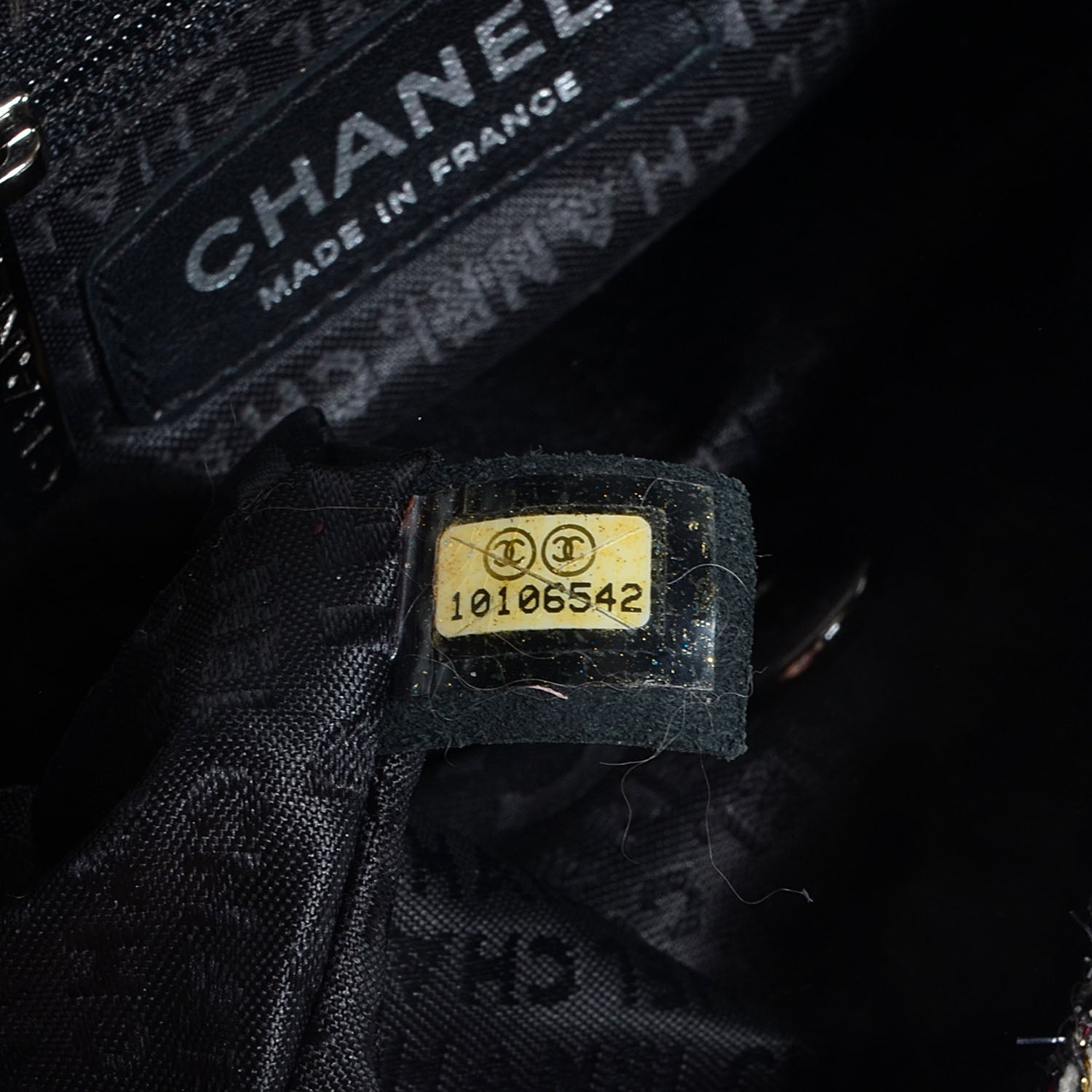 Chanel Rabbit Fur Fantasy Tweed Small Flap 8 of 9