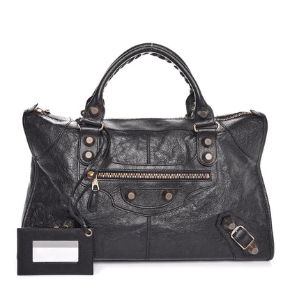 Balenciaga Agneau Giant 21 Rose Gold Hardware Work Black 1 of 13