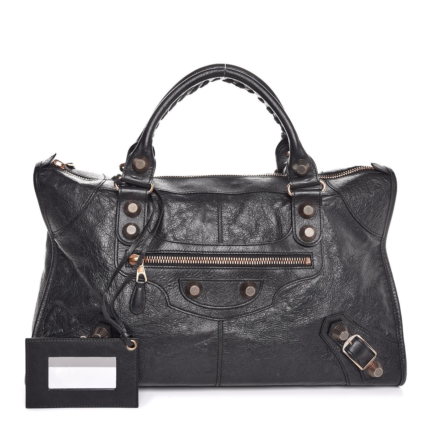 Balenciaga Agneau Giant 21 Rose Gold Hardware Work Black 1 of 17