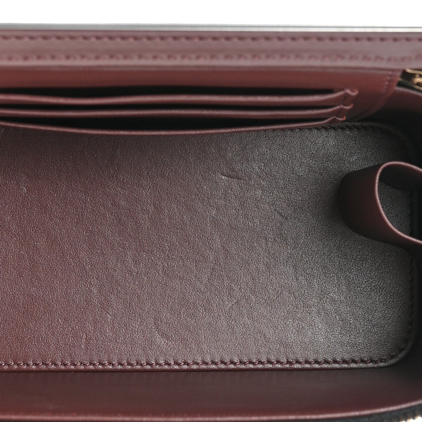 Caviar Quilted Small Vanity Case With Chain Black