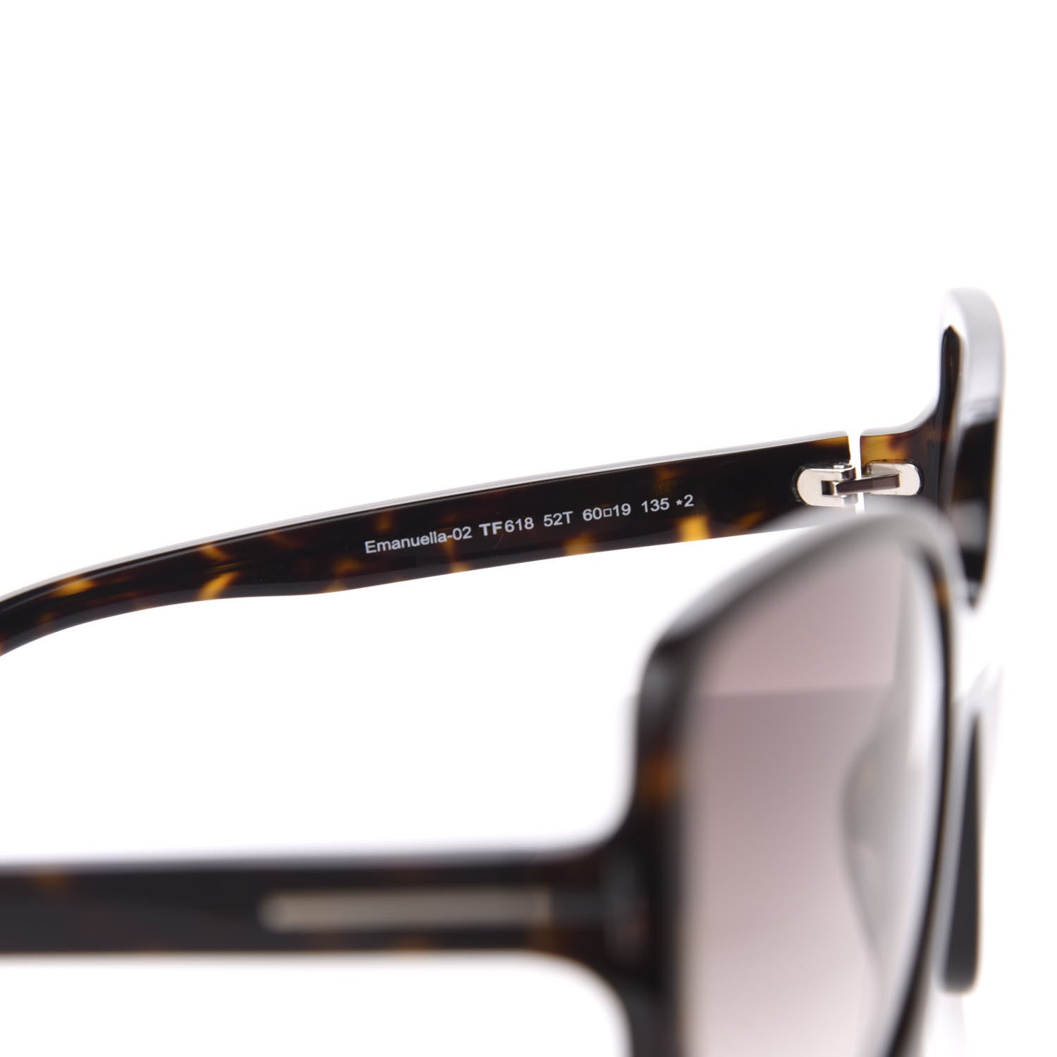 Tom Ford Emmanuella Sunglasses TF618 Havana 6 of 8