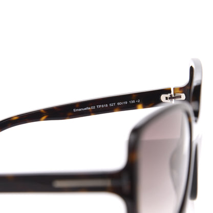 Tom Ford Emmanuella Sunglasses TF618 Havana 6 of 8