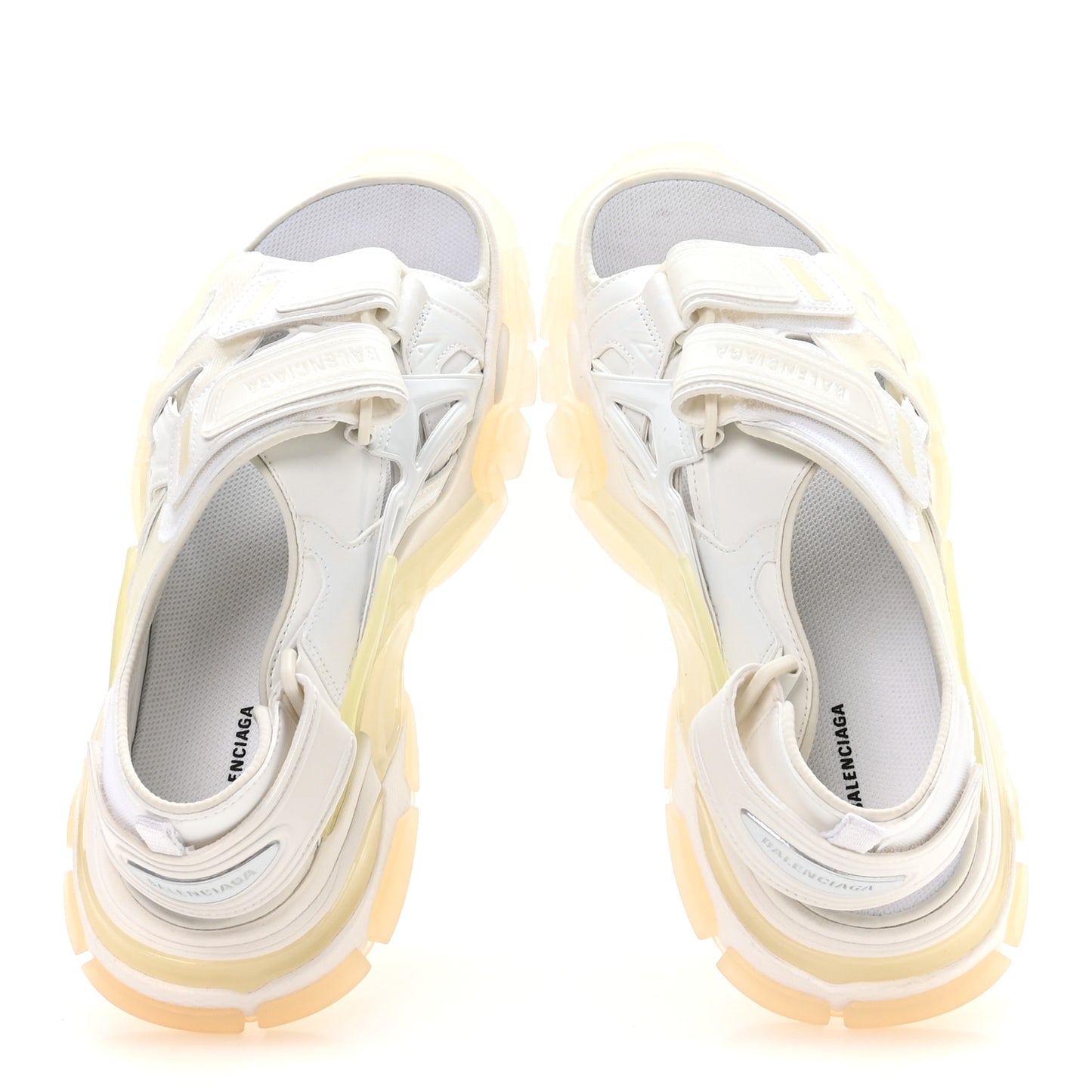 Neoprene Rubber Womens Track Sandals 40 White