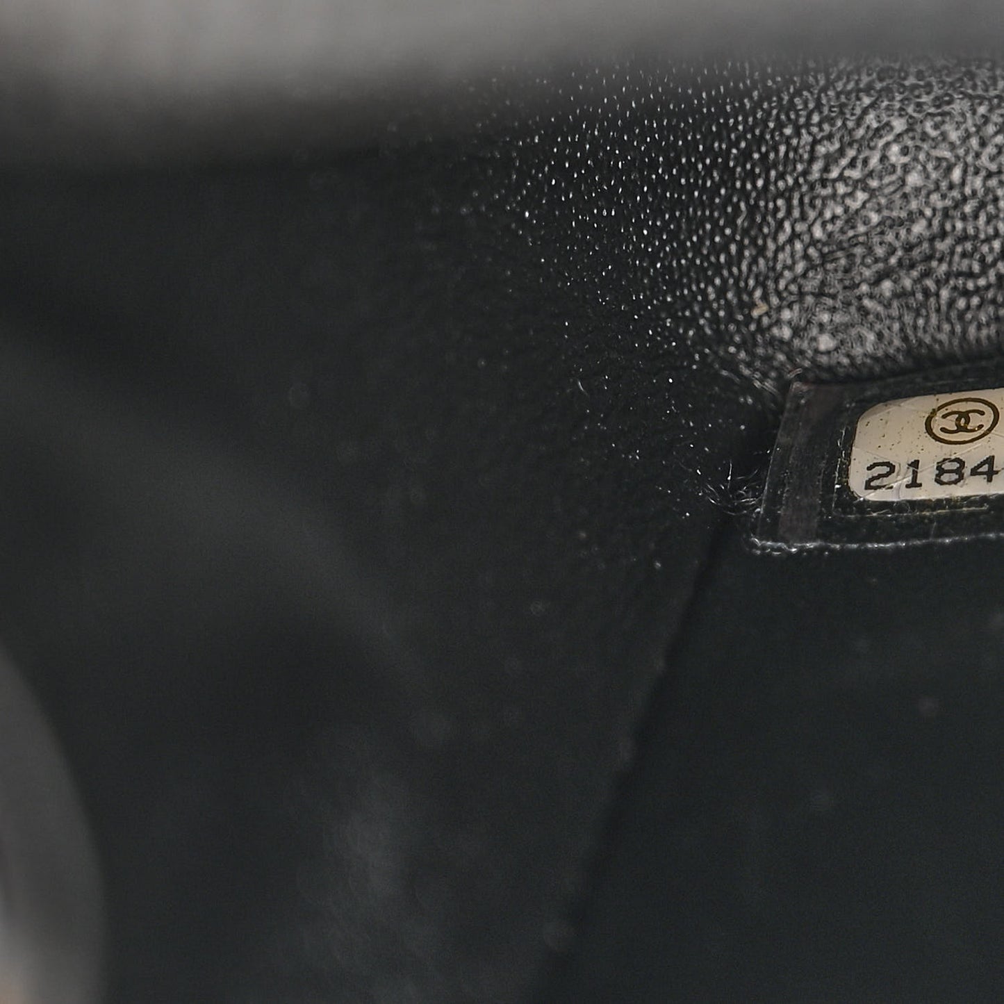 Caviar Quilted Mini Rectangular Flap Black