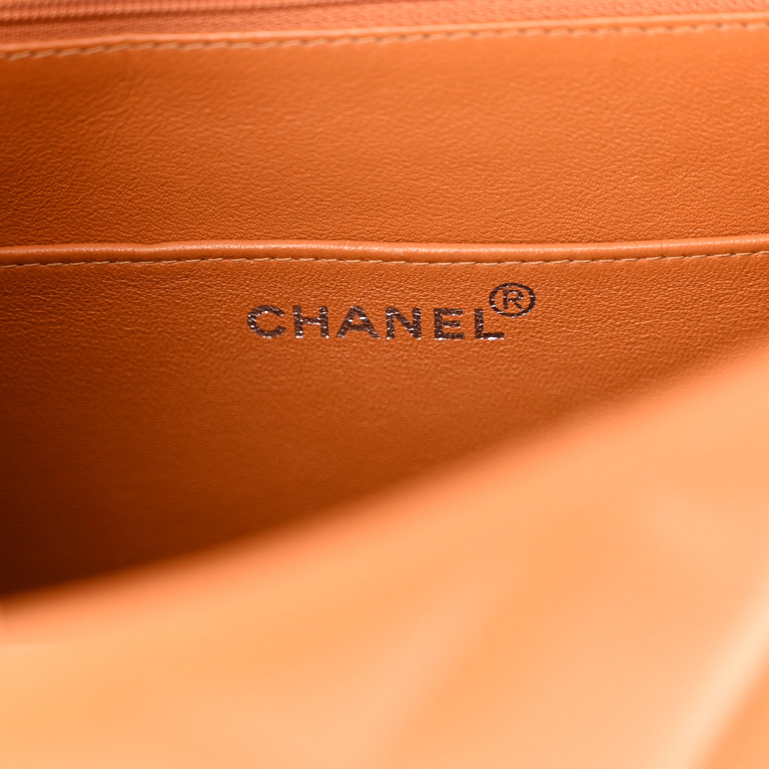 Chanel Caviar Quilted Briefcase Laptop Bag Light Brown 7 of 15