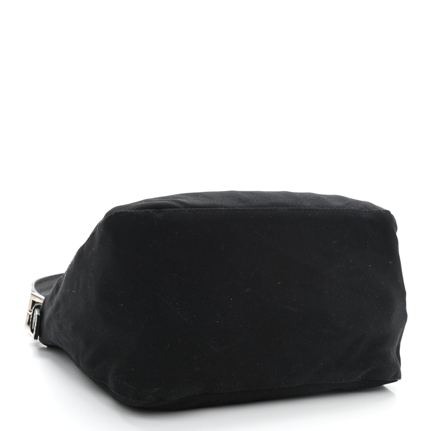 Nylon Baguette Bag Black
