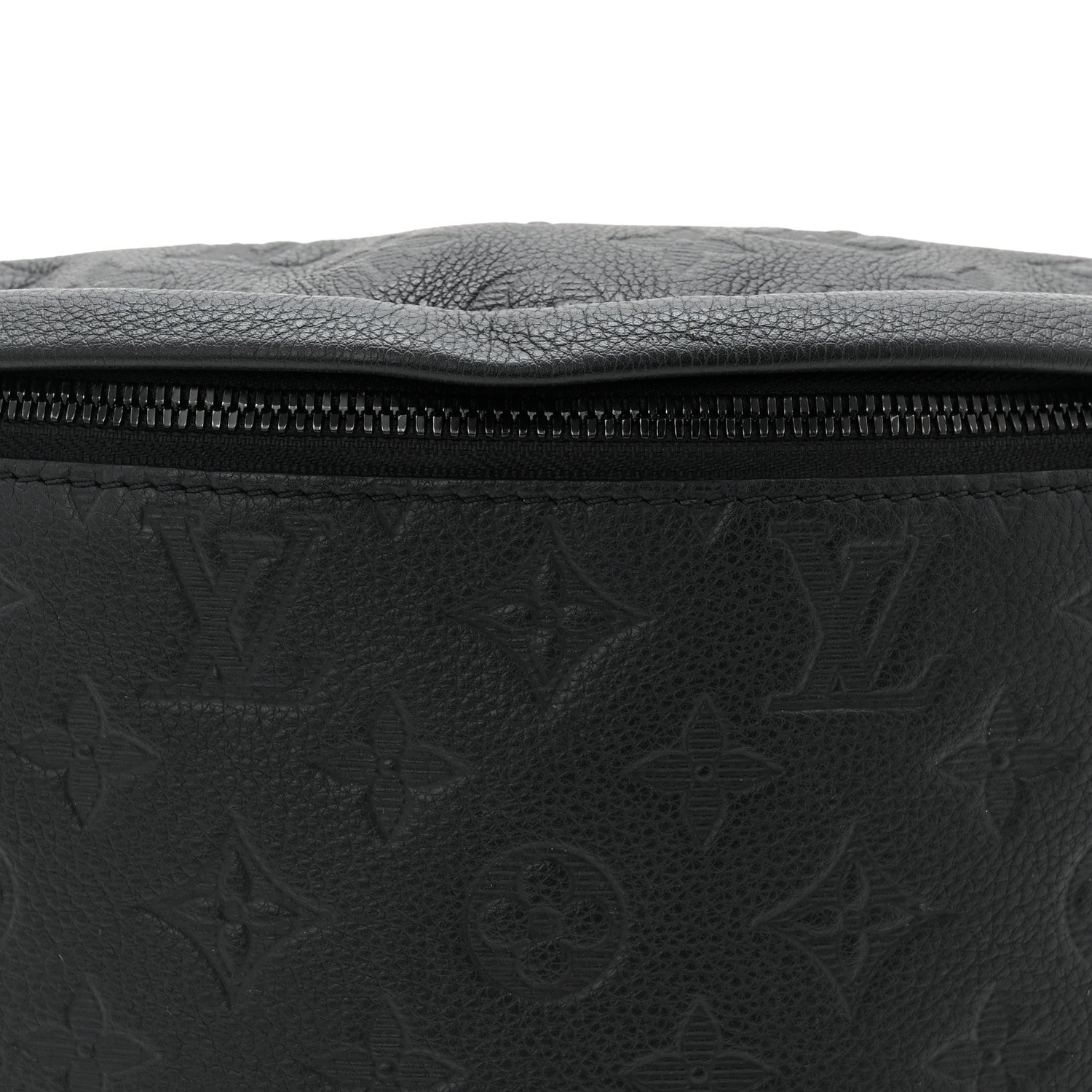 Louis Vuitton Calfskin Monogram Shadow Discovery Bumbag Black 7 of 10