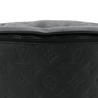 Louis Vuitton Calfskin Monogram Shadow Discovery Bumbag Black 7 of 10
