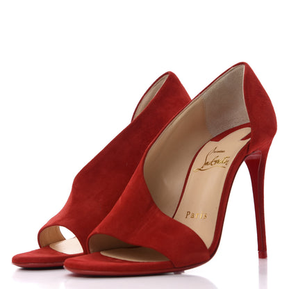 Christian Louboutin Veau Velours Phoebe 100 Pumps 36 Loubi 3 of 9