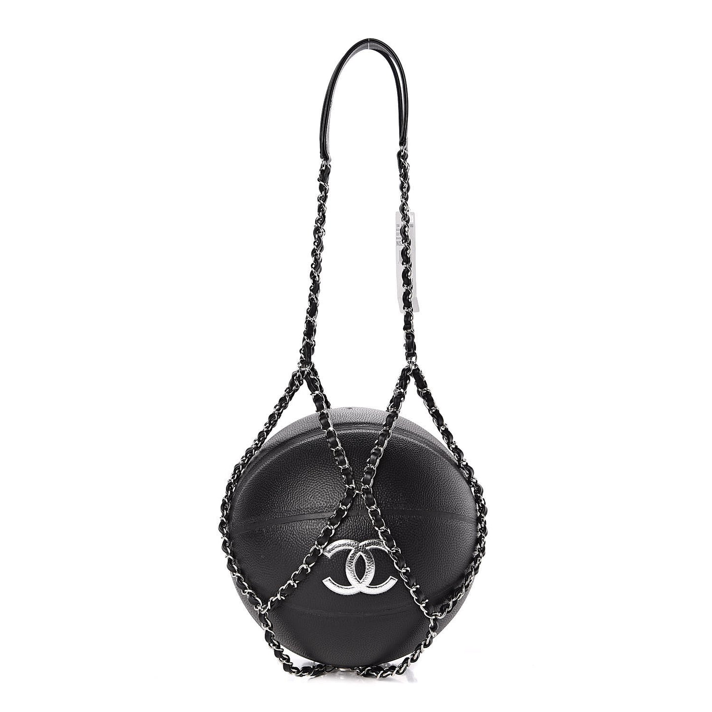 Lambskin Chain Net and Basketball Black