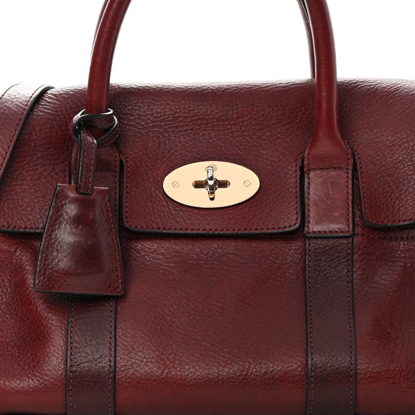 Soft Grain Calfskin Small Bayswater Oxblood