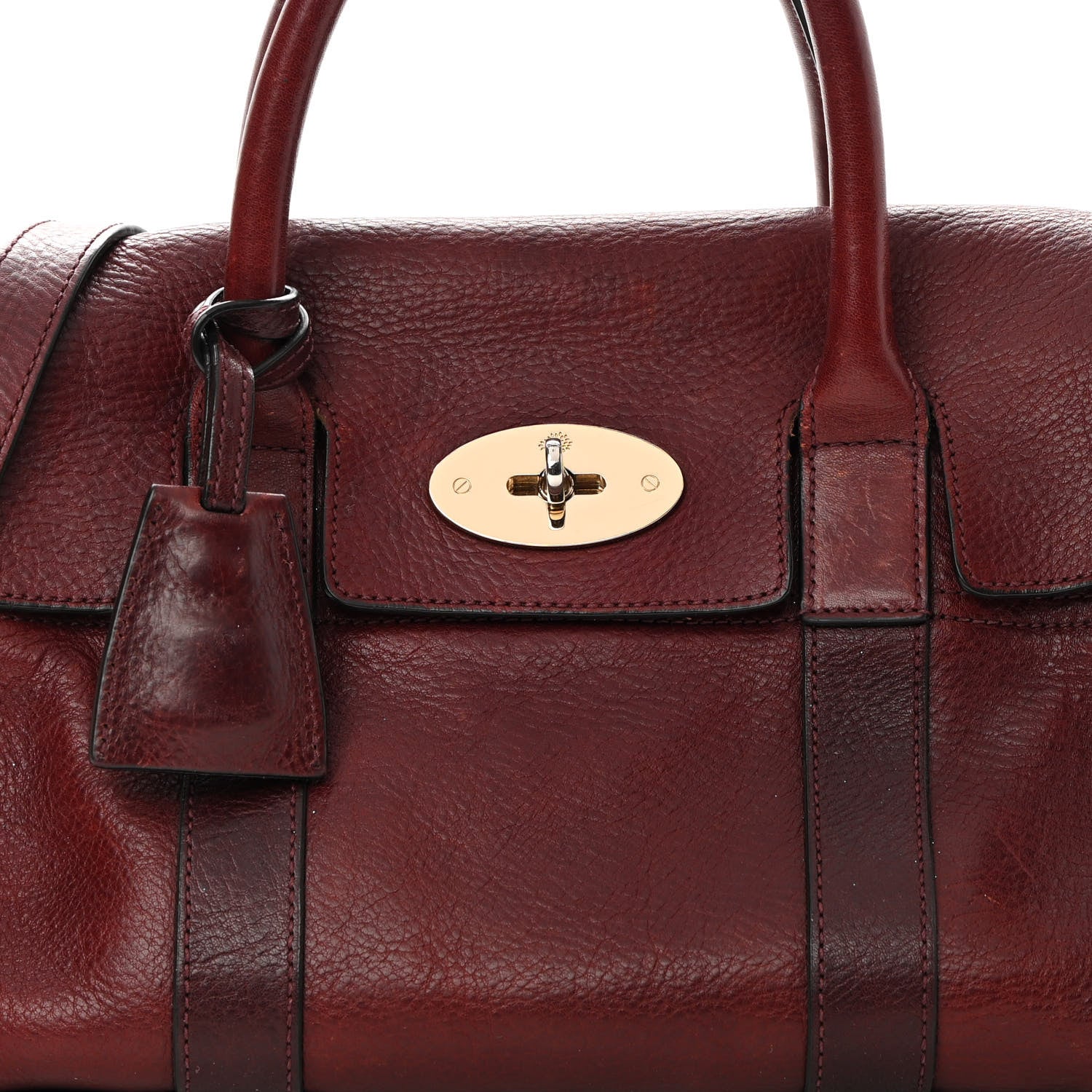 Mulberry Soft Grain Calfskin Small Bayswater Oxblood 8 of 24