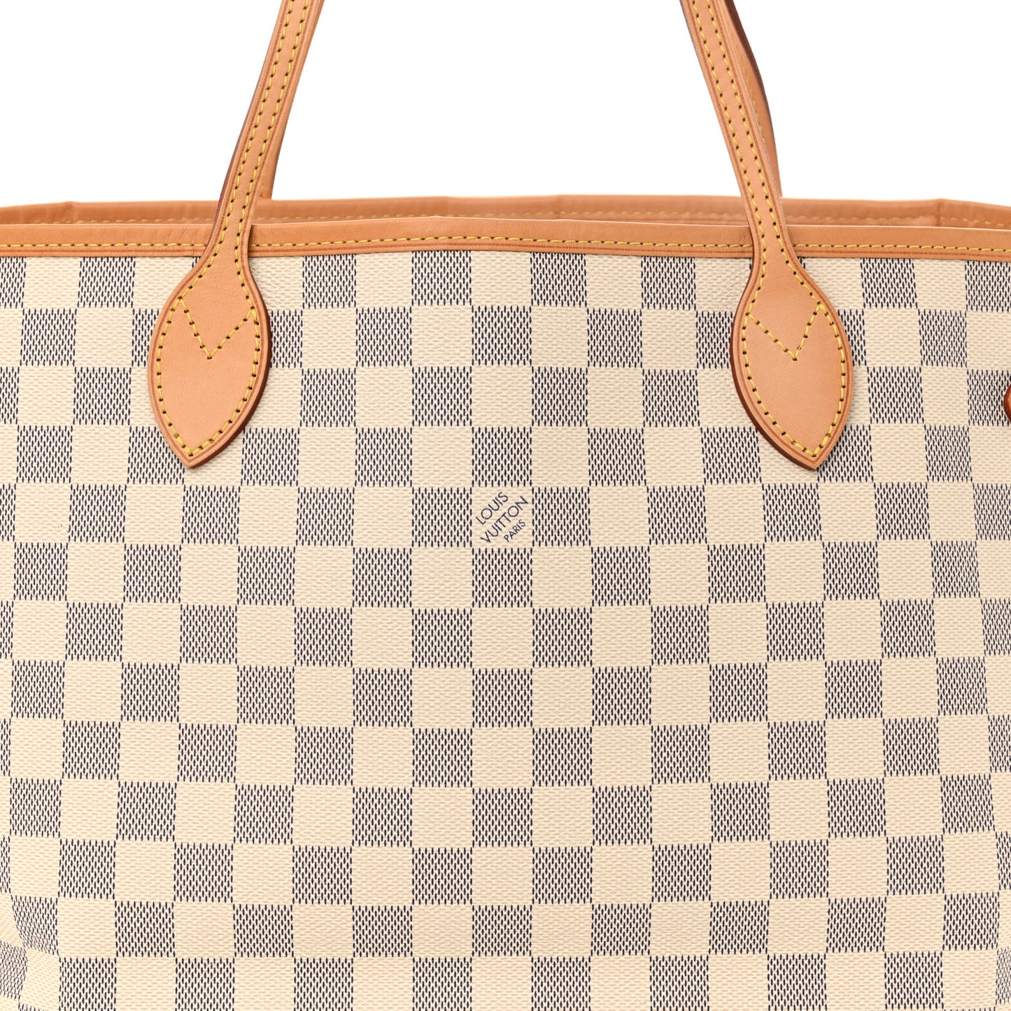 Damier Azur Neo Neverfull MM Rose Ballerine