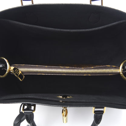 Louis Vuitton Monogram Flower Tote Black 8 of 13