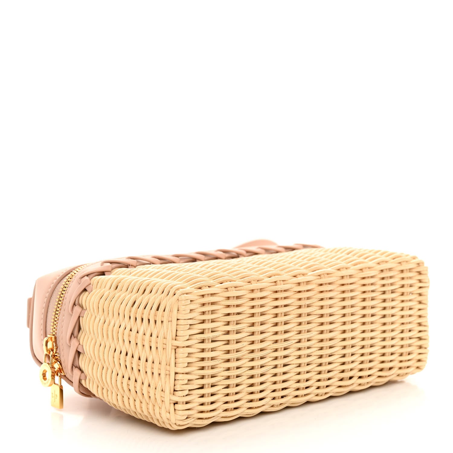 Loro Piana Wicker Calfskin L19 Extra Pocket Pouch Feather Pink 5 of 11