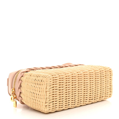 Loro Piana Wicker Calfskin L19 Extra Pocket Pouch Feather Pink 5 of 11