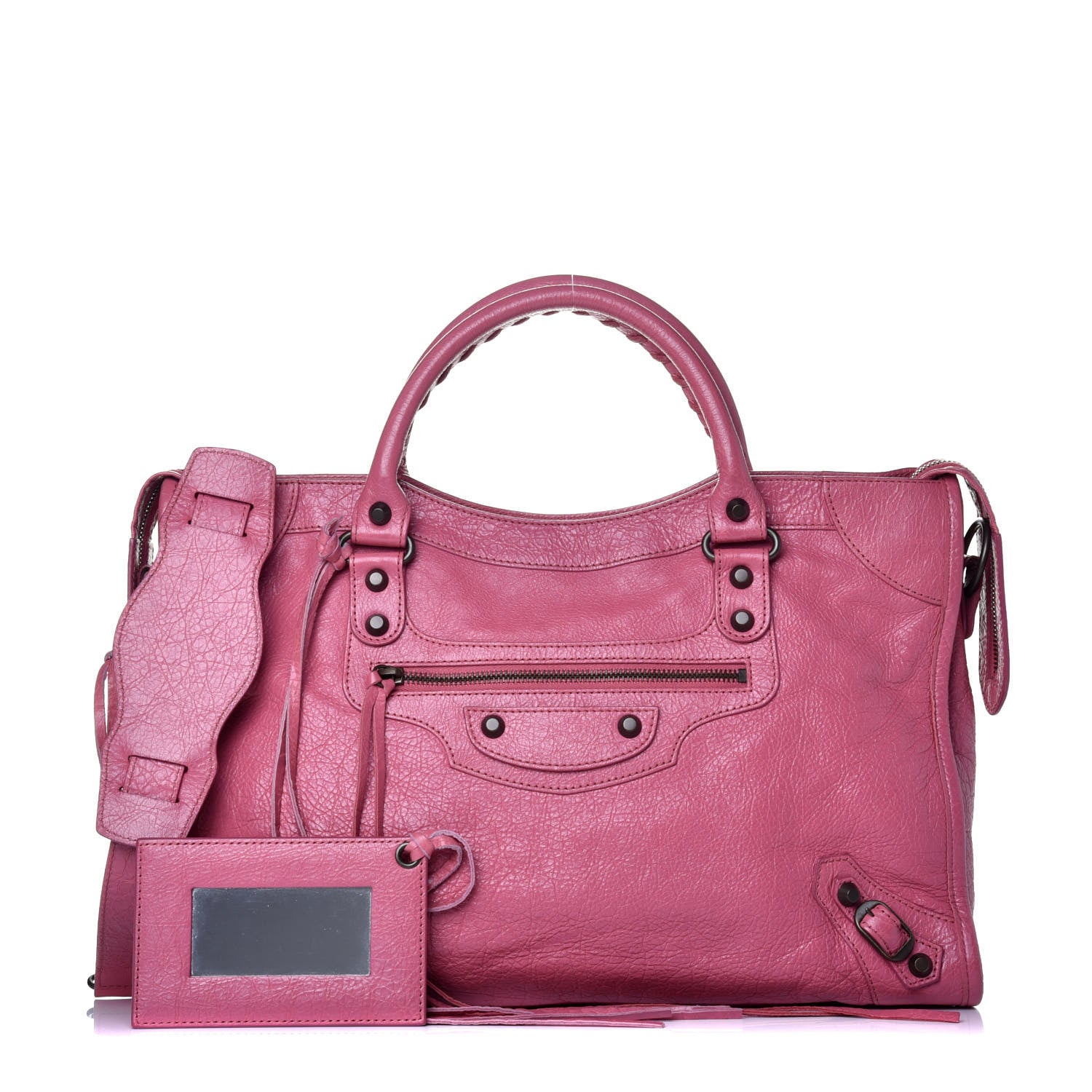 Balenciaga Agneau Classic Hardware City Rose Hortensia 1 of 12