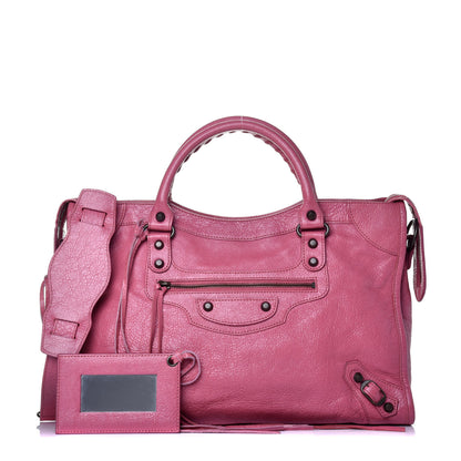 Balenciaga Agneau Classic Hardware City Rose Hortensia 1 of 12