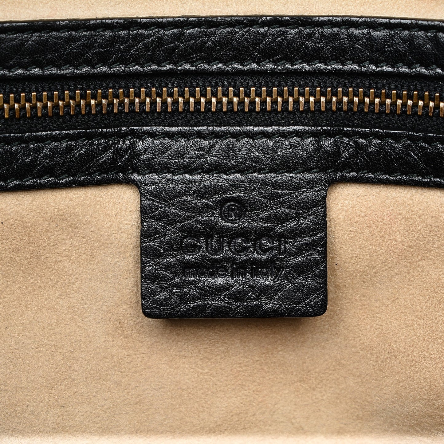 Pebbled Calfskin Medium 1973 Top Handle Satchel Black