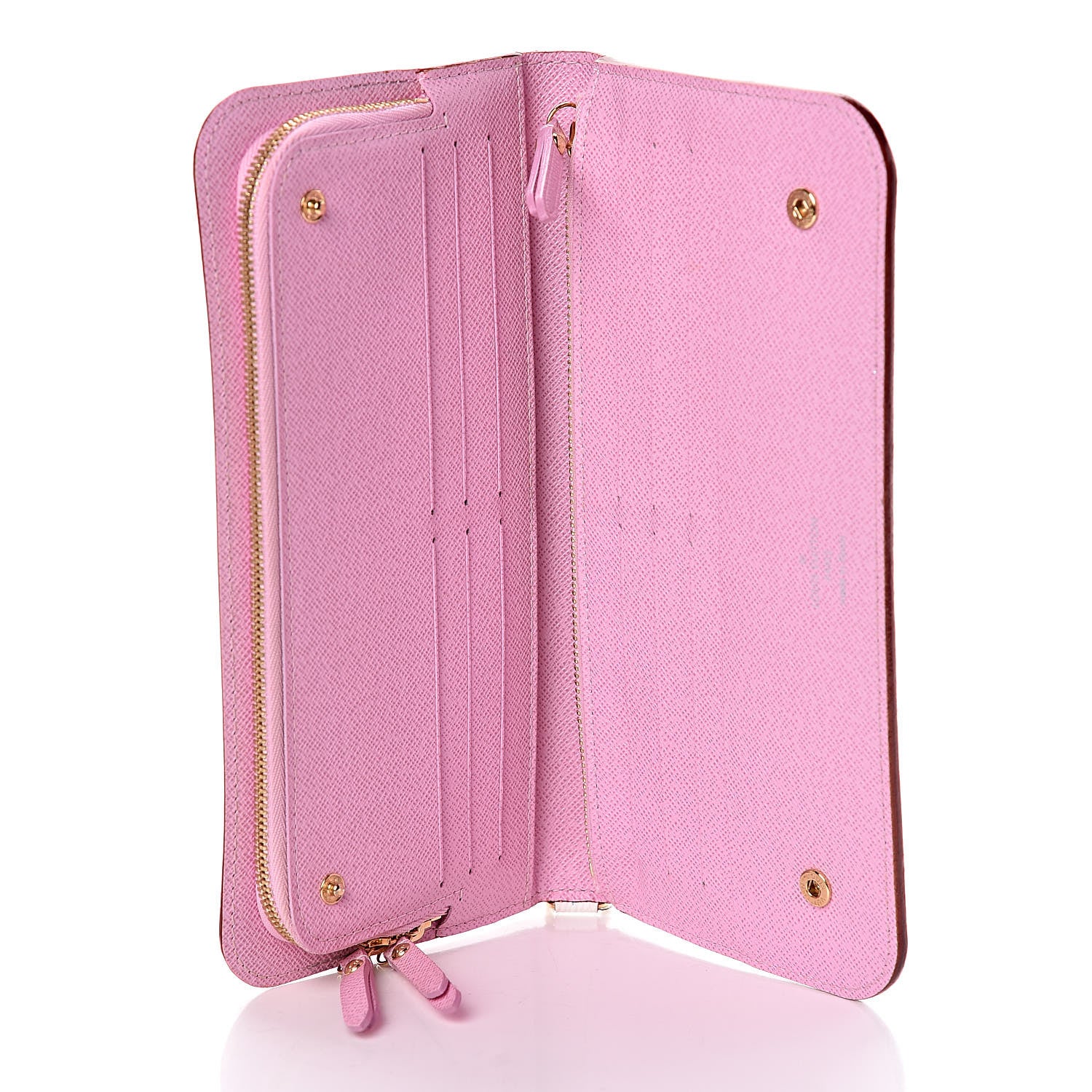 Louis Vuitton Monogram Multicolor Insolite Wallet White Litchi 5 of 8