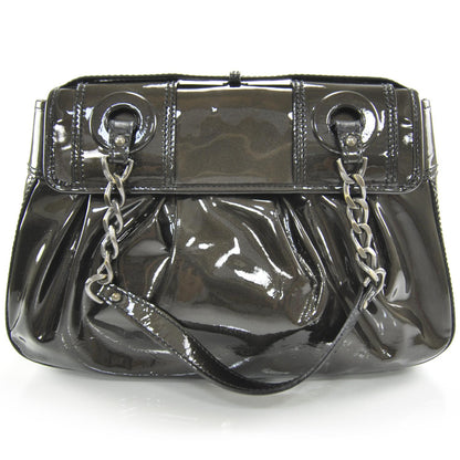 Fendi Patent B Bag Bronze 4 of 9
