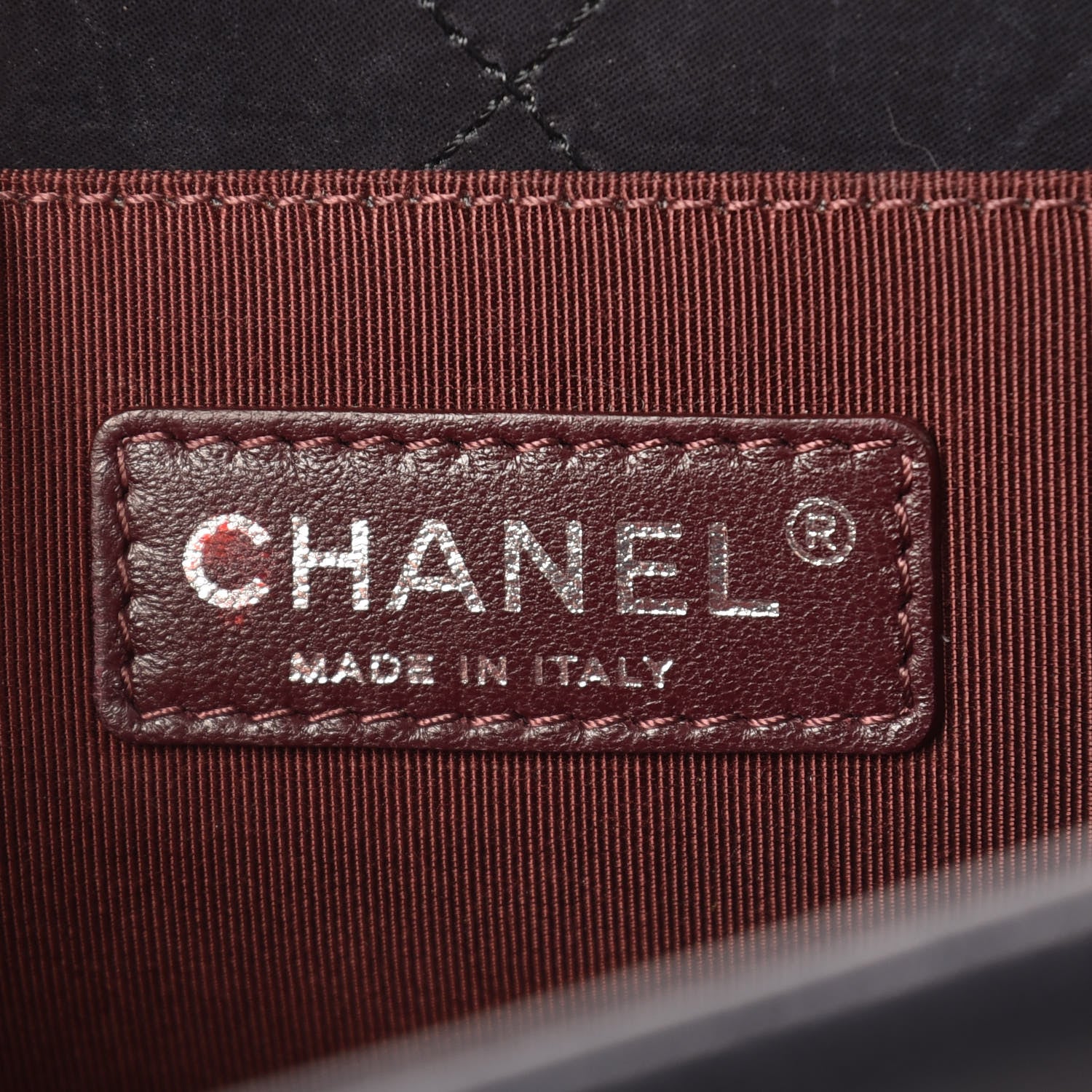 Chanel Shearling Iridescent Calfskin Medium Boy Flap Navy 7 of 9