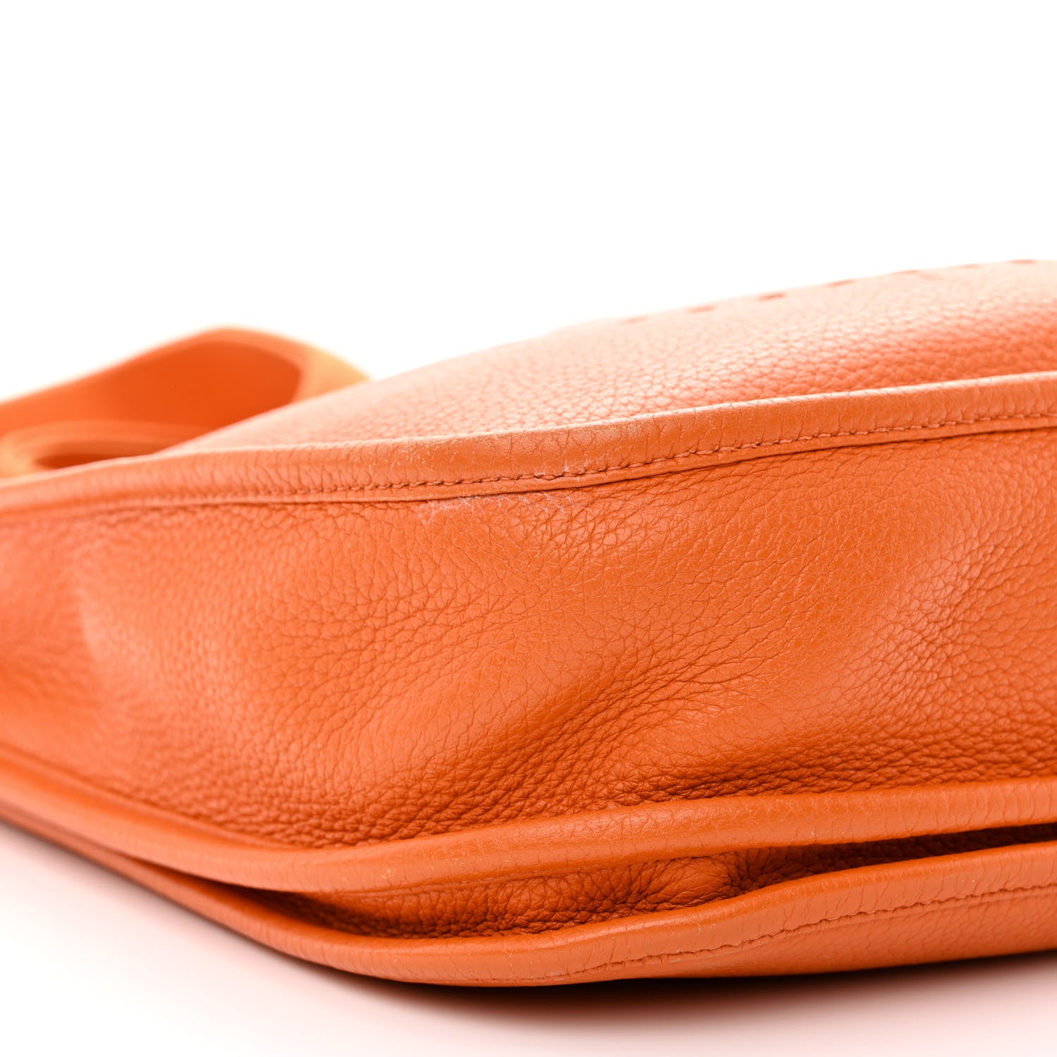 Hermes Taurillon Clemence Evelyne III PM Orange 9 of 14