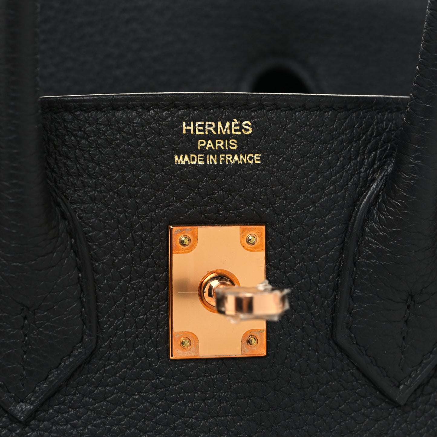Togo Birkin 25 Black
