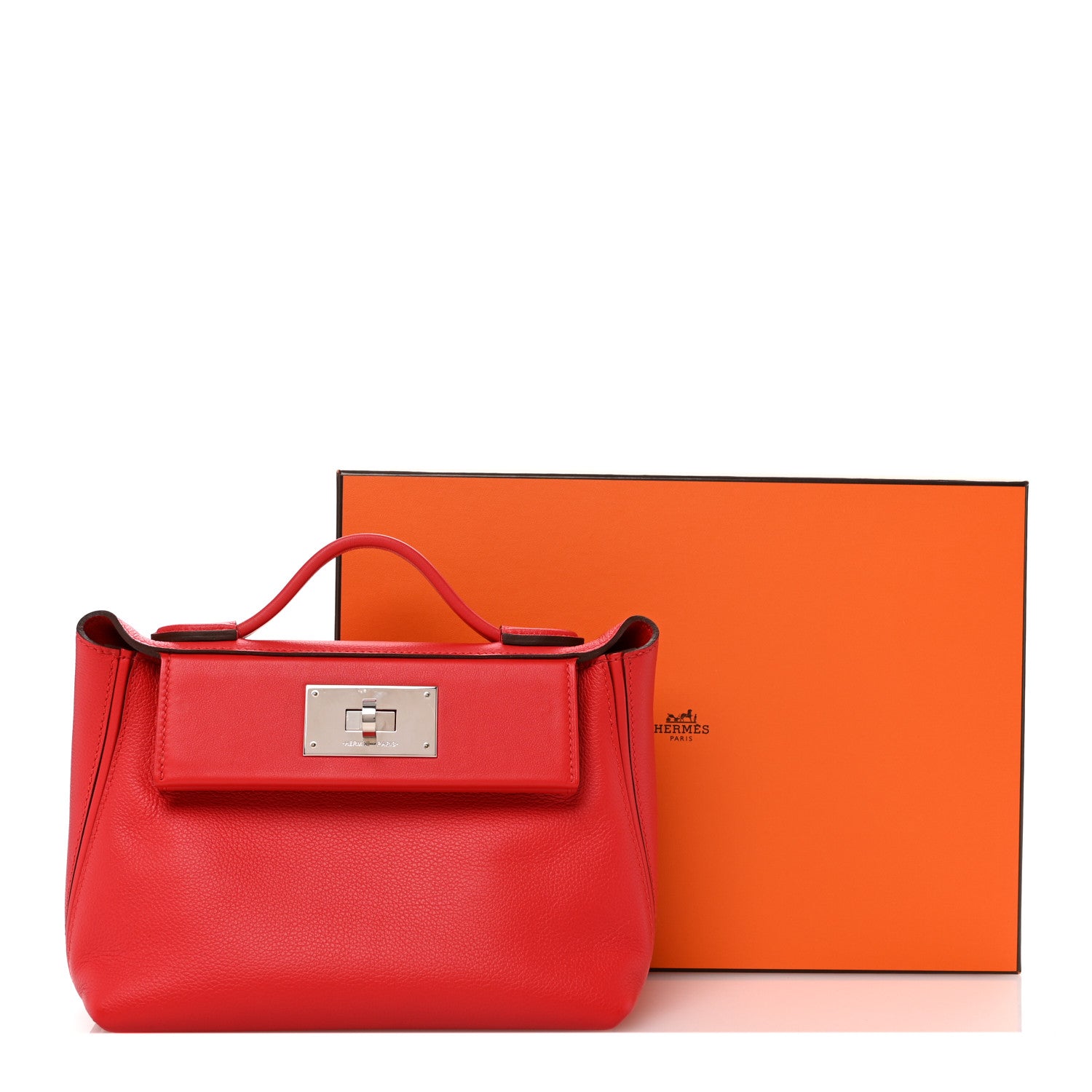 Hermes Evercolor Swift 24/24 21 Rouge de Coeur 1678799 – FASHIONPHILE
