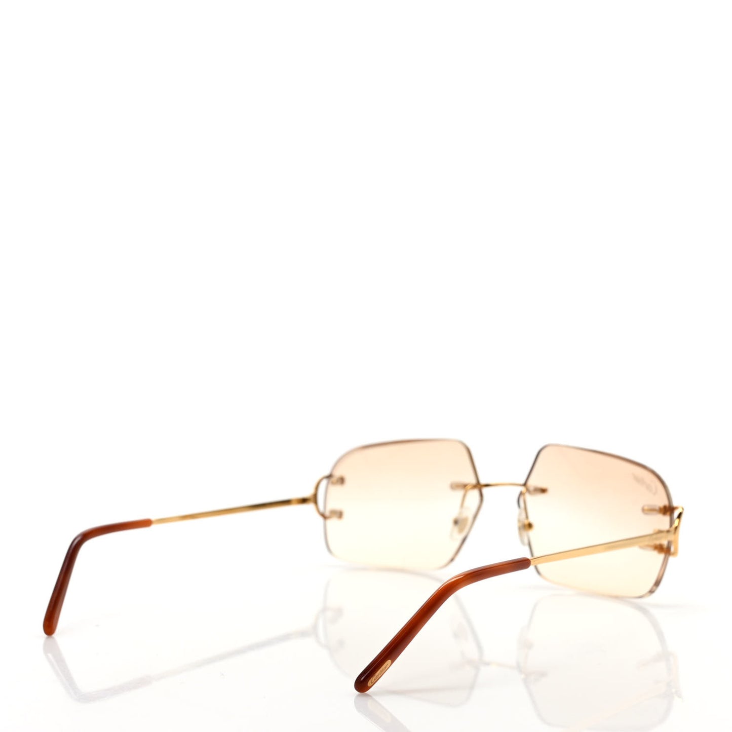Signature C De Cartier Sunglasses Gold