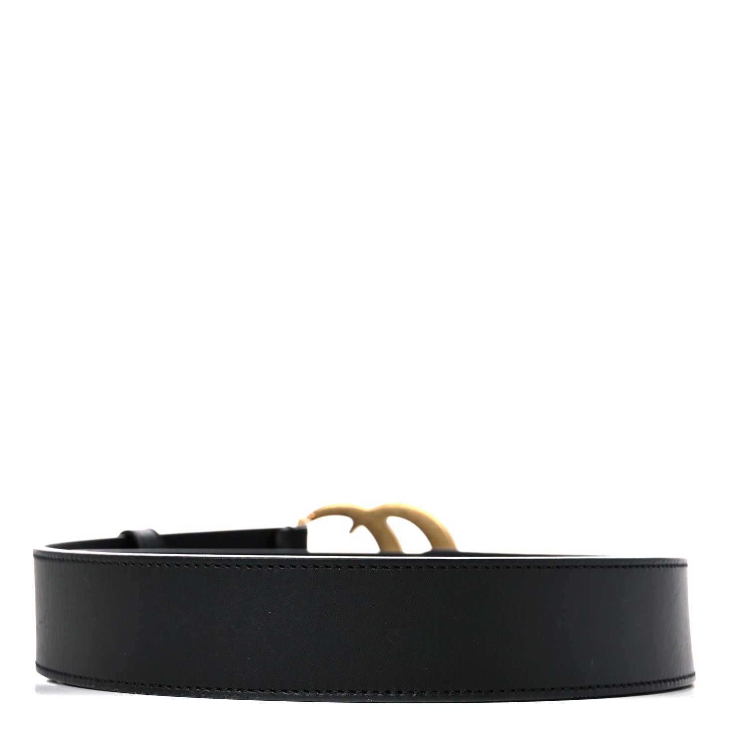 Gucci Calfskin Double G 40mm Belt 110 44 Black 2 of 8