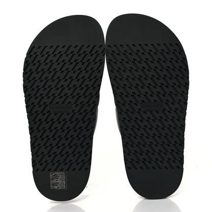Hermes Nappa Womens Extra Sandals 35.5 Black 5 of 9