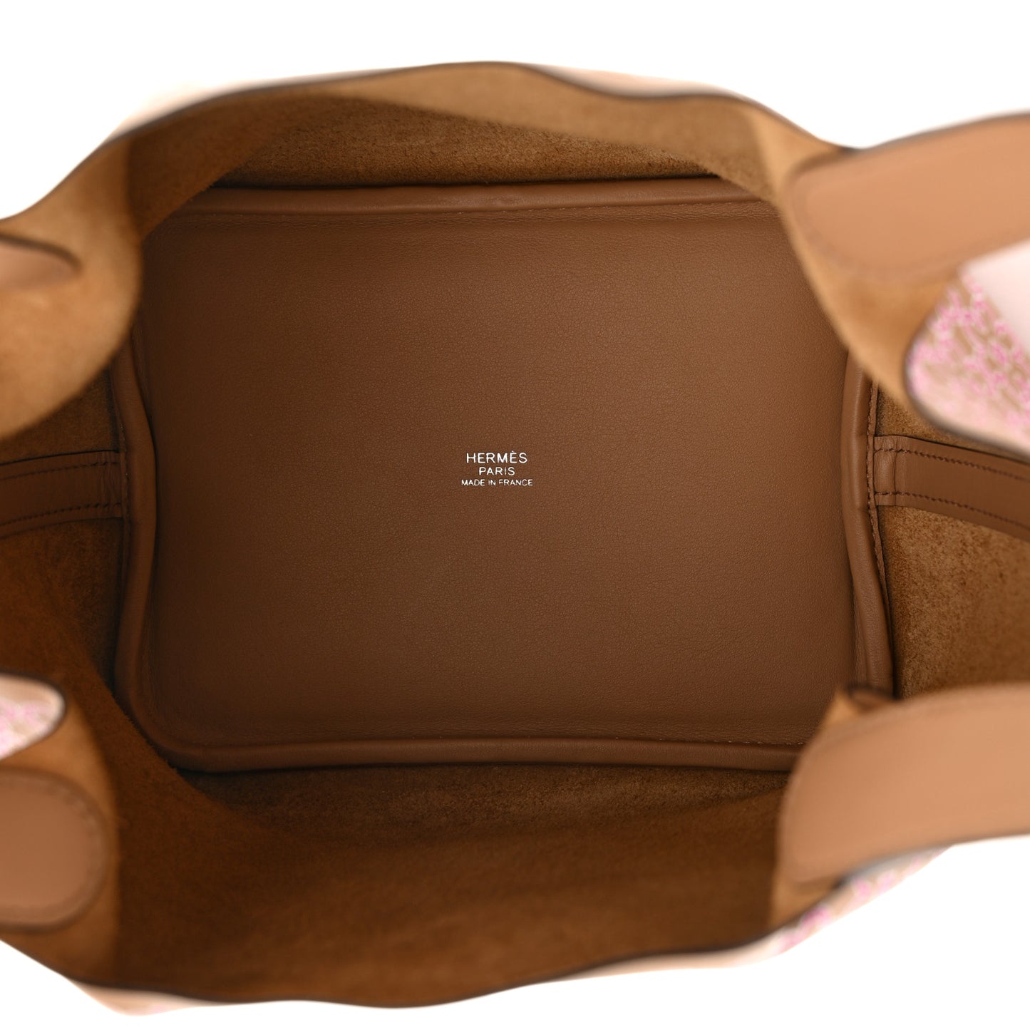 Swift Lucky Daisy Picotin Lock 18 PM Chai Rose White