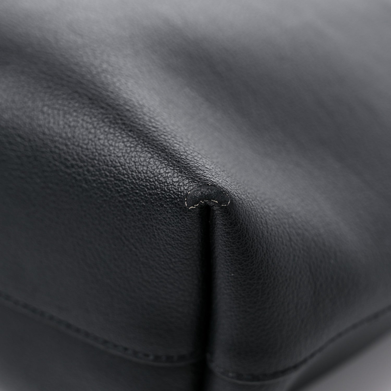Saint Laurent Calfskin Medium Shopping Tote Black 9 of 15