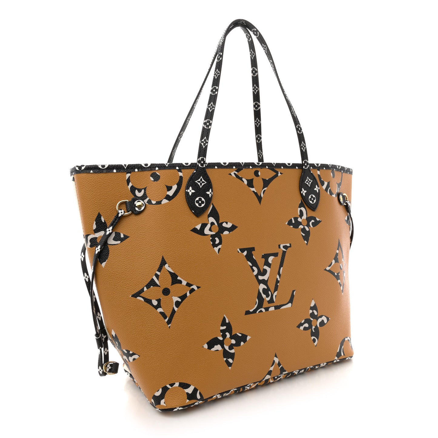 Monogram Giant Jungle Neverfull MM Ivory