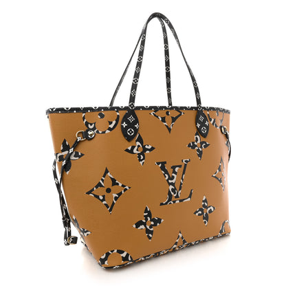 Louis Vuitton Monogram Giant Jungle Neverfull MM Ivory 4 of 13